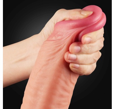 Ogromne dildo realistyczny wygląd przyssawka 30 cm